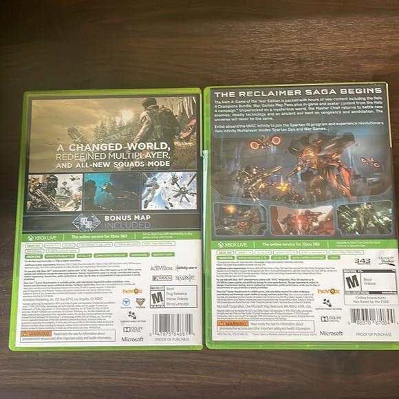 XBOX 360 | Halo 4 & Call of Duty Ghosts - Picture 2 of 6